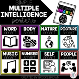 Simple Multiple Intelligence / Smarts Posters (4 Styles) -