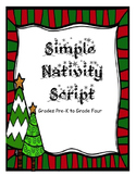 Simple Nativity Script