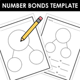 Simple Number Bonds Addition & Subtraction Blank Worksheet