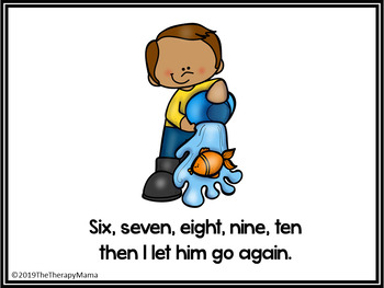 Nursery Rhyme One Two Three Four Five by The Therapy Mama | TpT