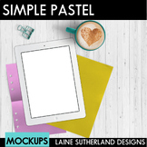 Simple Pastel Styled Mockups {Desk Scenes}