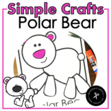 Simple Polar Bear Craft A Fine Motor Activity
