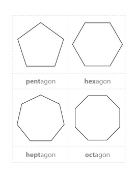 Simple Polygon Nomenclature by Christina Cota Santana | TpT
