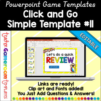 Preview of Simple Powerpoint Game Template #11