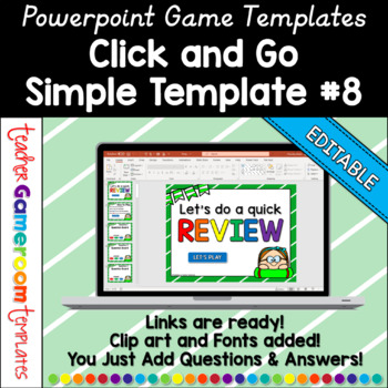 Preview of Simple Powerpoint Game Template #8