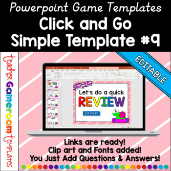 Preview of Simple Powerpoint Game Template #9
