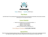 Simple Preschool Lesson Plans & Newsletters for the Year