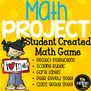 Preview of Math Create Your Own Game Project