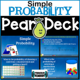 Simple Probability Digital Activity for Google Slides/Pear Deck