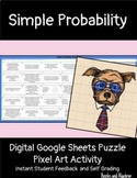 Simple Probability Pixel Puzzle Activity in Google Forms