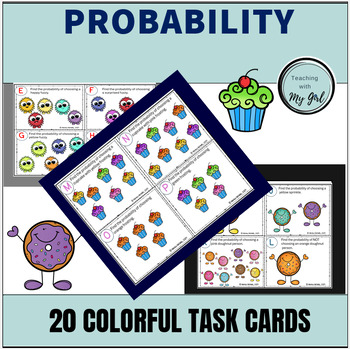 Preview of Simple Probability Task Cards