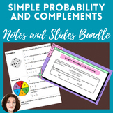 Simple Probability and Complements Guided Notes and Google