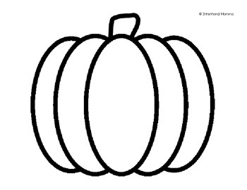 Free Pumpkin Coloring Pages by Intentional Momma | TpT