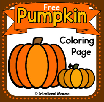 Preview of Free Pumpkin Coloring Pages