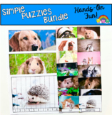 Simple Puzzles Bundle (W/Real Photos)