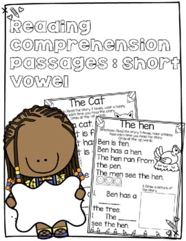 Preview of Distant Learning:Simple Reading Comprehension Passages: Short Vowel
