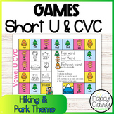 Simple Reading Game for CVC Words (Short U)