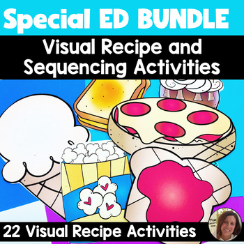 Preview of Visual Recipes and Sequencing for Special Needs  | Cooking in the Classroom