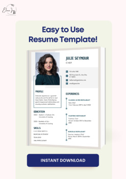 Preview of Simple Resume Template - Minimalist, Easy to Edit