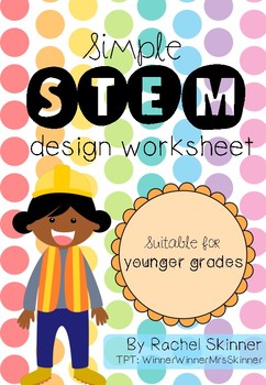 Preview of Simple STEM Design Worksheet