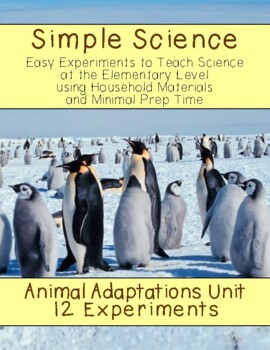 Preview of Animal Adaptation Science Experiments Pack