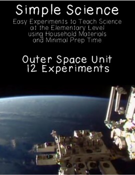 Preview of Outer Space Science Experiments Pack