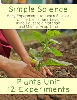 Preview of Plants Science Experiments Pack