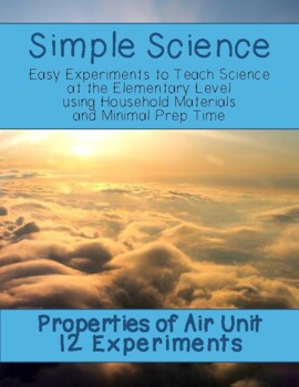 Preview of Properties of Air Science Experiments Pack