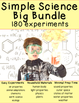 Preview of Science Experiments Big Bundle: 180 Experiments