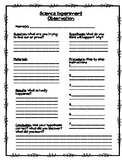 Simple Science Experiment Template