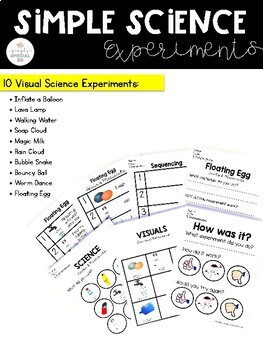 Simple Science Experiments for Special Education by Simply Special Ed