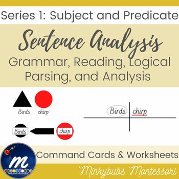 Preview of Simple Sentence Analysis and Diagramming Subject Predicate 1 Sampler