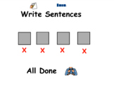 Simple Sentence Frames