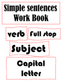 Simple Sentence Structure lesson and and practice work pack