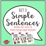 Simple Sentences #3 Books for Early Language Learners