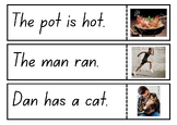 Simple Sentences Picture Match