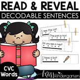 Reading Simple CVC Sentences Decodable Sight Word Sentence