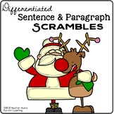 Simple Sequencing with Word & Paragraph Scrambles - CHRISTMAS