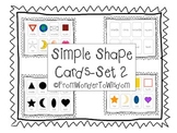 Simple Shape Cards-Set 2