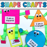 Simple Shape Crafts - Circle, Triangle, Square, Rectangle 