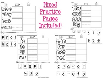 free pre primer sight words with sound