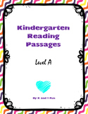 Kindergarten Reading Passages - Level A