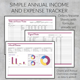 Simple Small Business Income and Expense Tracker