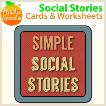 Preview of Simple Social Behavior Narratives for School
