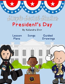 Preview of President's Day Lessons and Directed Drawings