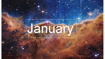 Preview of Simple Space Calendar