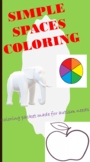 Simple Spaces Coloring Packet