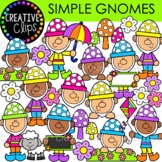 Simple Spring Gnome Clipart {Spring Clipart}