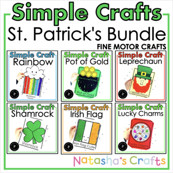 Preview of Simple St. Patrick's Crafts Bundle