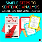 Simple Steps to Sentence Analysis | A Handbook for Teachin